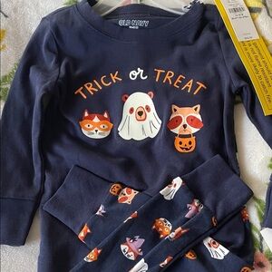 Old Navy Halloween Navy Pajama Set